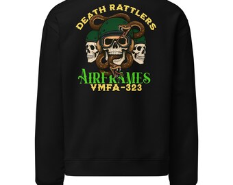 Airframes Death Rattlers crew neck sweatshirt