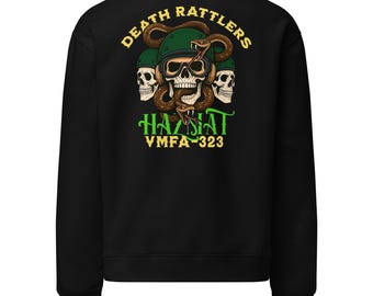 Hazmat Death Rattlers crew neck sweatshirt