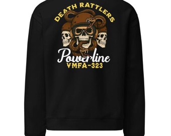 V2 Powerline Death Rattlers crew neck sweatshirt