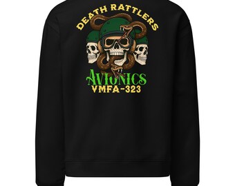 Avionics Death Rattlers crew neck sweatshirt