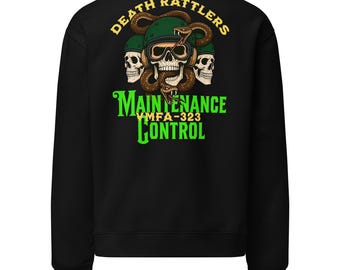 Maintenance Control Death Rattlers crew neck sweatshirt
