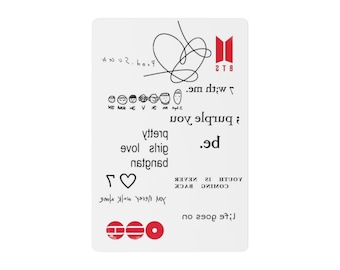 BTS tatouages temporaires || Tatouages éphémères inspirés des BTS