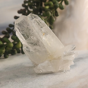 Faden Quartz Cluster from Brazil