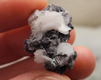 Calcite, Quartz and Specularite from Inner Mongolia