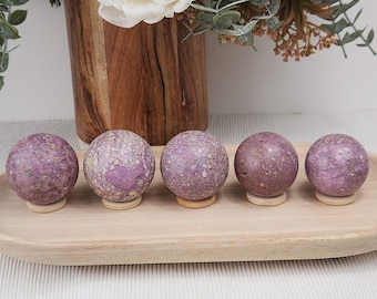 Phosphosiderite Purple Spheres