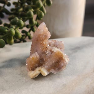Spirit Quartz Crystal | Amethyst Cactus Quartz Cluster