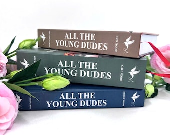 All The Young Dudes Book Set – Custom Hardcover Edition with Bookmarks 07