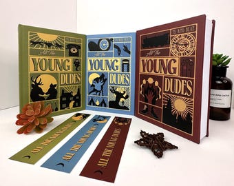 All The Young Dudes Book Set – Custom Hardcover Edition with Bookmarks 003