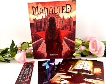 Manacled Book Series – Red Hardcover, Deluxe Illustrated Edition, Ver20