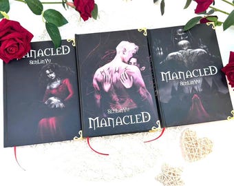 Manacled Book – Deluxe 3-Volume Edition with Illustrations, Complete Series, Poster Gift Set D015
