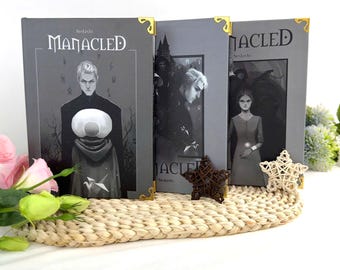 Manacled Book – Deluxe 3-Volume Edition with Illustrations, Complete Series, Poster Gift Set D014
