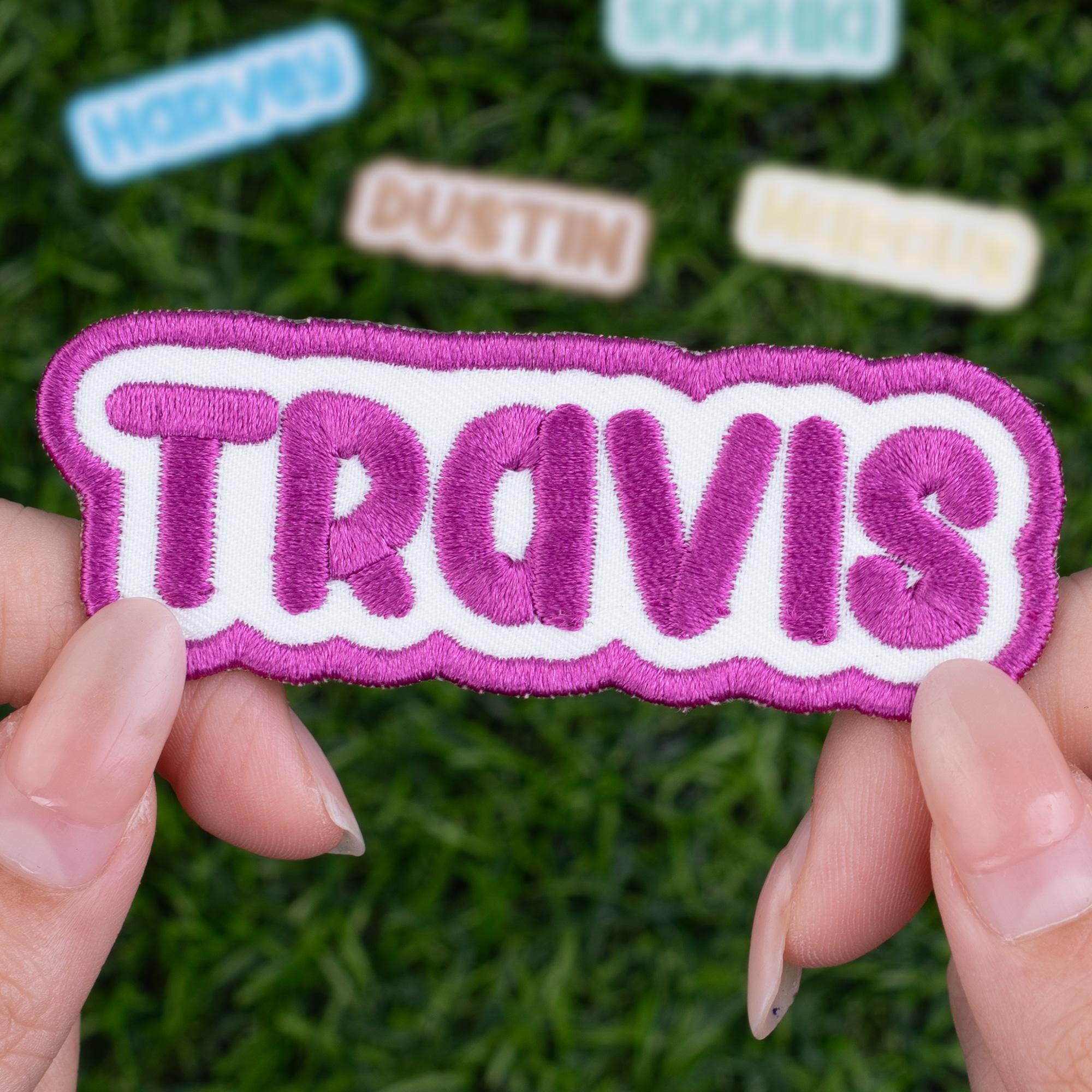 Custom Embroidered Name Patch – Iron-on, Sew-on, Hook & Loop - Etsy