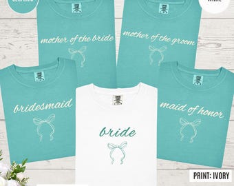 Shirt bruidsfeest, cadeau voorstel bruidsmeisje, aangepaste bijpassende shirts voor vrijgezellenfeest bruid vrijgezellenfeest