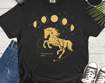 Sweatshirt Year of the Horse 2026, maannieuwjaarsshirt voor dames cadeau