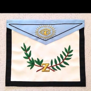 Scottish Rite 4th Degree Schürze in hochwertiger Qualität