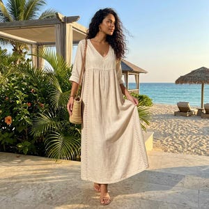summer dress loose flowy Women's Casual Summer Halter Maxi Dress  Loose Boho Sleeveless Layered  Ruffle Flowy Long Dress Boho Summer Dresses
