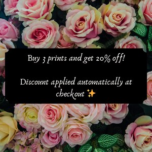 Dark Romance Quote Poster: Gothic Printable Wall Art (Digital Download) image 6
