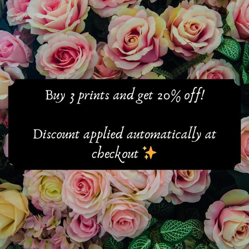 Dark Romance Quote Poster: Gothic Printable Wall Art (Digital Download) image 6