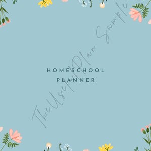 Homeschool Planner (Printable PDF) for Teachers or Students + Includes Attendance Record & Hours Log Required for Missouri