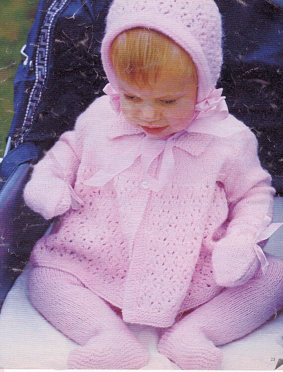 garter stitch baby mittens