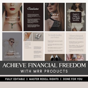 E-bookbundel Financial Freedom: MRR Digital Products (digitale download)