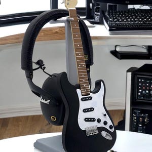Support Écouteurs Guitar Personnalisable - Fait Main (Québec) - Pour Musicien/Gamer bild 4