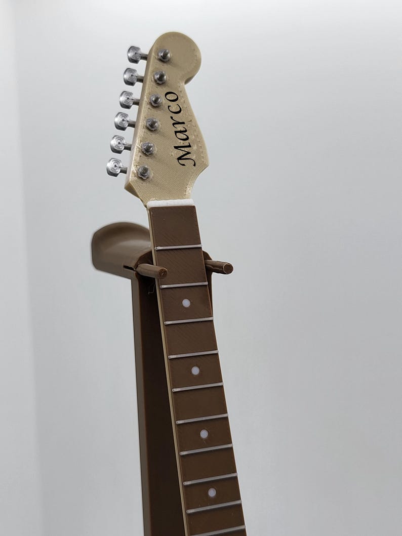 Support Écouteurs Guitar Personnalisable - Fait Main (Québec) - Pour Musicien/Gamer bild 6