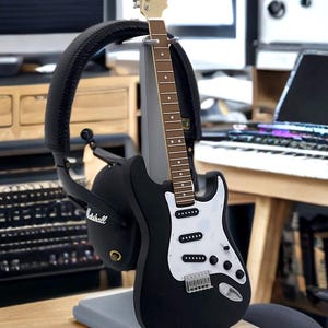 Support Écouteurs Guitar Personnalisable - Fait Main (Québec) - Pour Musicien/Gamer bild 3