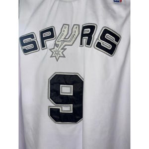Tony Parker #9 Spurs Reebok Authentic Collection Jersey Size 52 XXL Stitched image 9