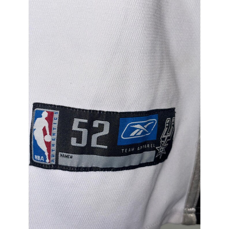 Tony Parker #9 Spurs Reebok Authentic Collection Jersey Size 52 XXL Stitched image 5