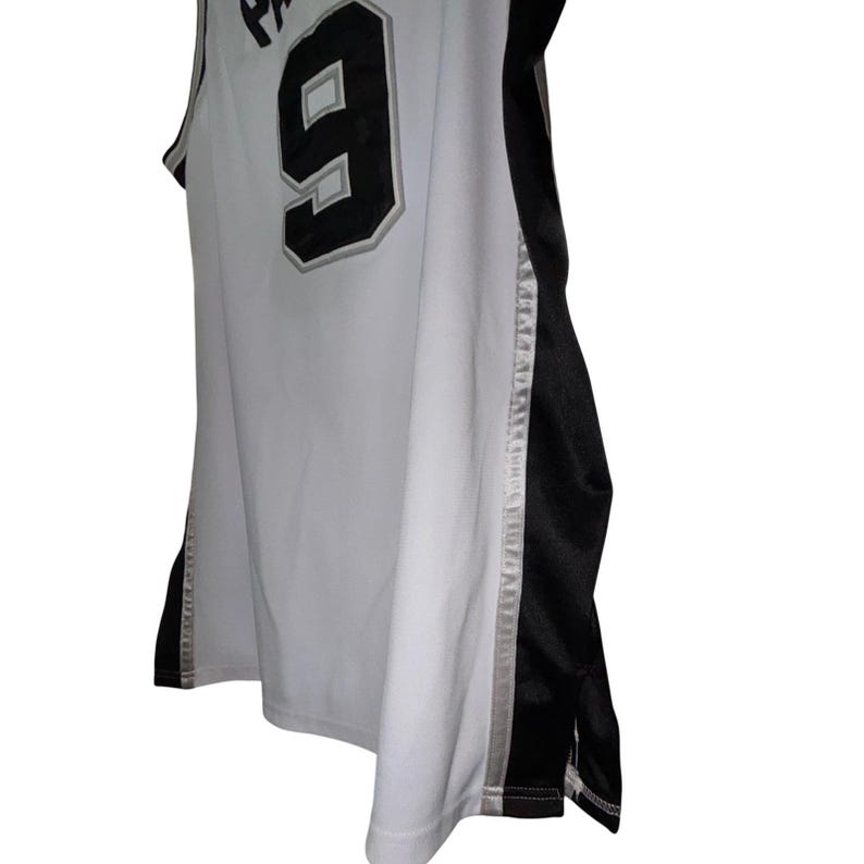 Tony Parker #9 Spurs Reebok Authentic Collection Jersey Size 52 XXL Stitched image 12
