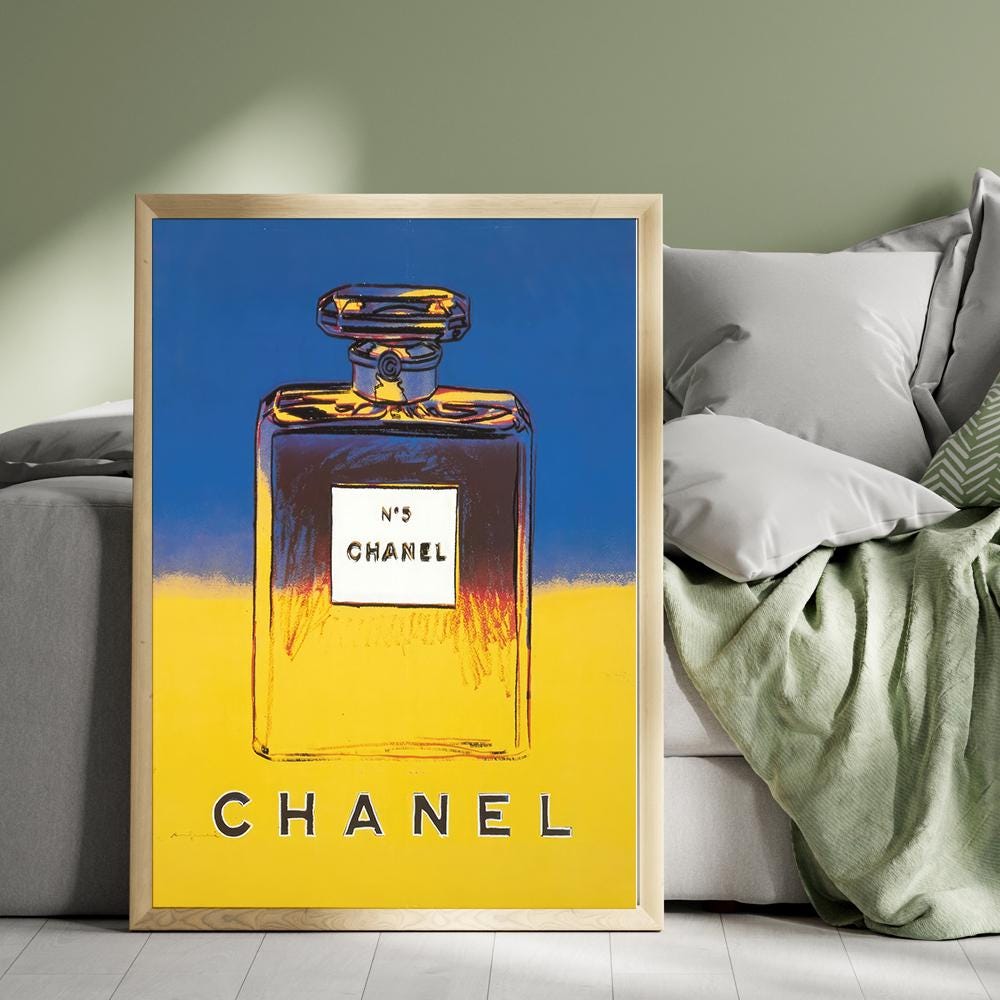 Chanel No 5 Wall Art - Etsy