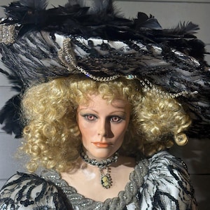 Rustie Vintage Victorian Rare Porcelain Collectible Aristocratic Doll by legendary Dollmaker -(108) cm - 42&#39;&#39;