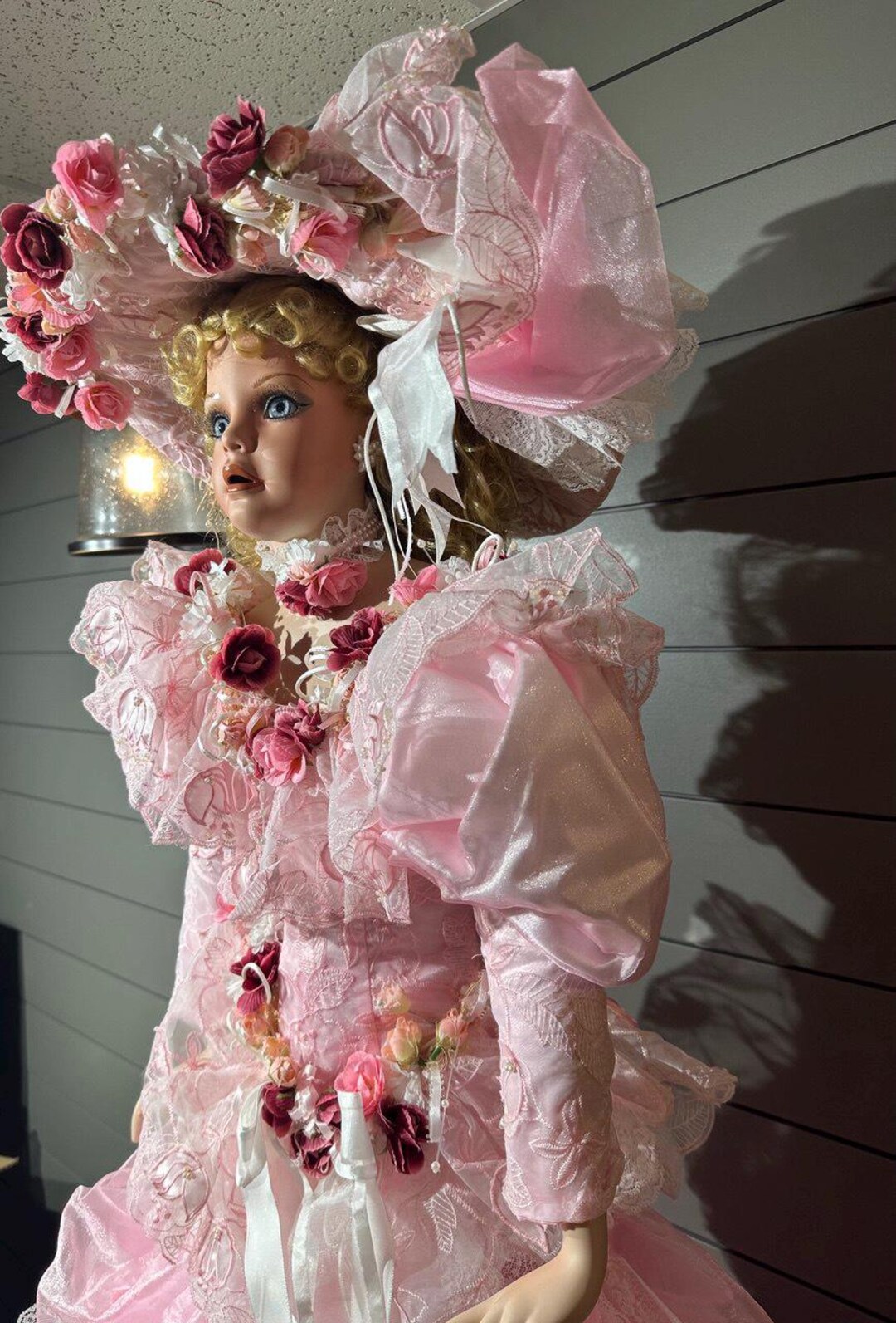 Victorian Vintage Rare Limited Edition Spring Dress Porcelain Doll ...