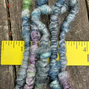 Bulky Coiled Art Yarn, Handspun Art Yarn, Weaving Yarn, Coiled Yarn, Chunky Art Yarn image 5