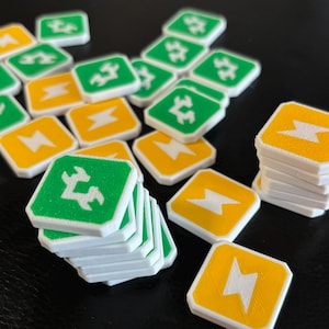 SETI Token Set Credits and Energy Tokens 60 pieces