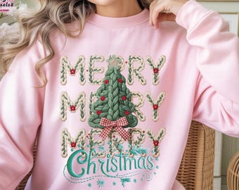 Árbol de Navidad de hilo trenzado PNG, imágenes prediseñadas navideñas tejidas (descarga digital)