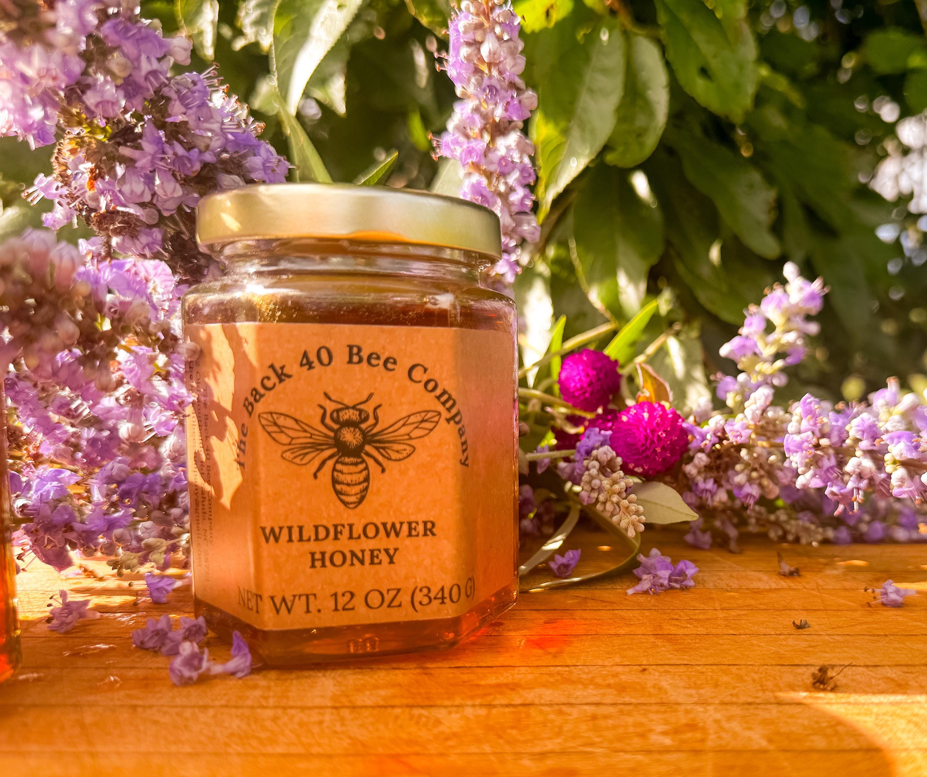 Wildflower Honey, Local Unprocessed Pure Appalachian Mountain Honey