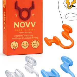 NOVV Nasal Dilator - Snoring Aid, Better Breathing