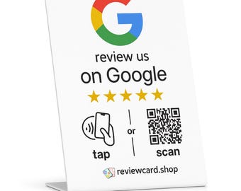Recenzja Google Stand NFC + QR Collect 5 gwiazdek