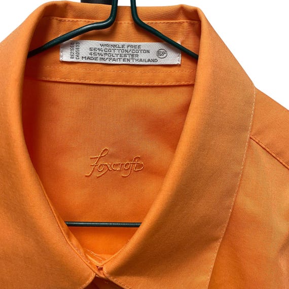 45rpm / cotton long sleeve shirts M 45R オレンジ色 コットン長袖シャツ