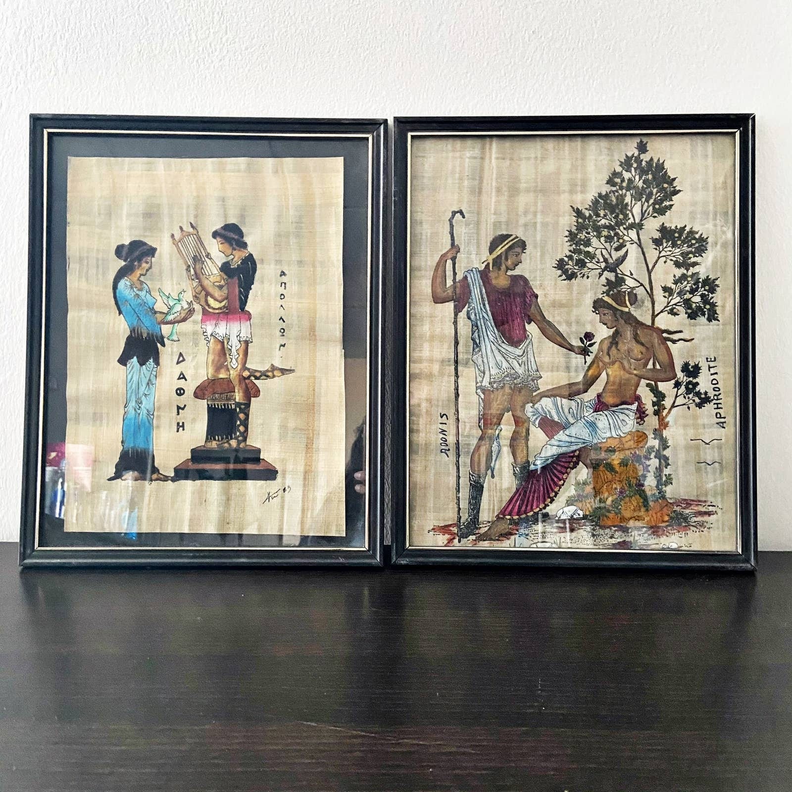 Adonis And Aphrodite Painting