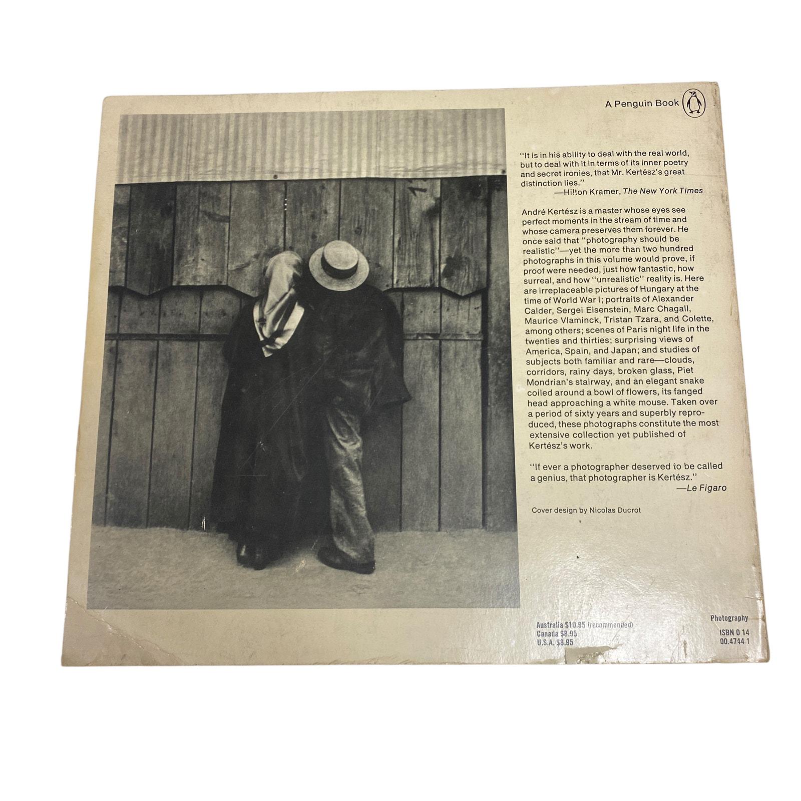 Vintage Andre Kertesz: Sixty Years of Photography 1978 Paperback