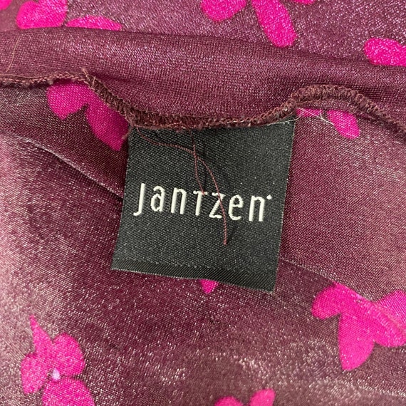 Vintage Jantzen Womens Floral One Size Waist Tie … - image 4