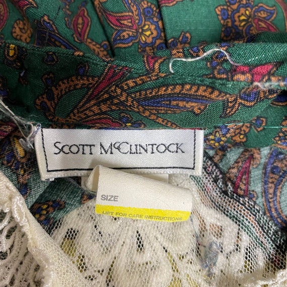 Vintage Scott McClintock Womens Brocade Print Lac… - image 8