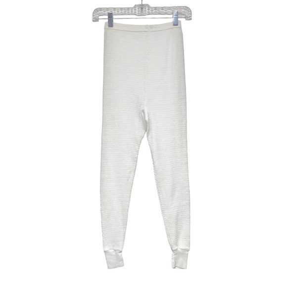 Vintage Healthknit Size M Ivory Thermal Long Johns Pants Etsy