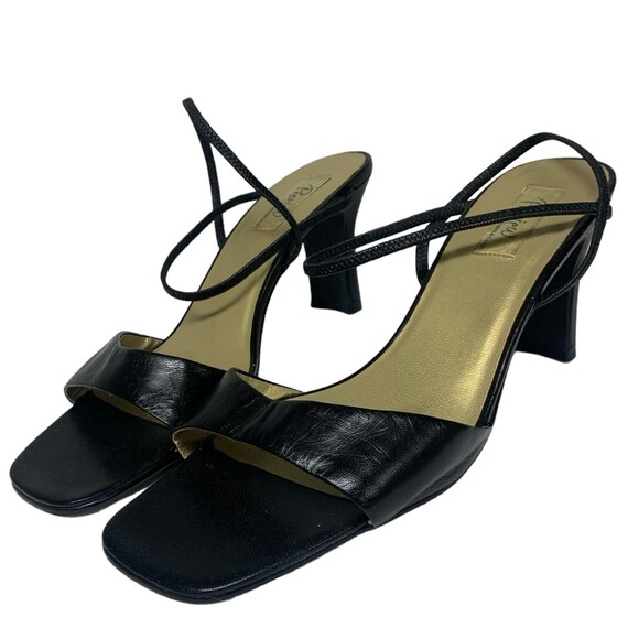 Vintage Preview Int. Womens Size 11W Black Sandals - image 3