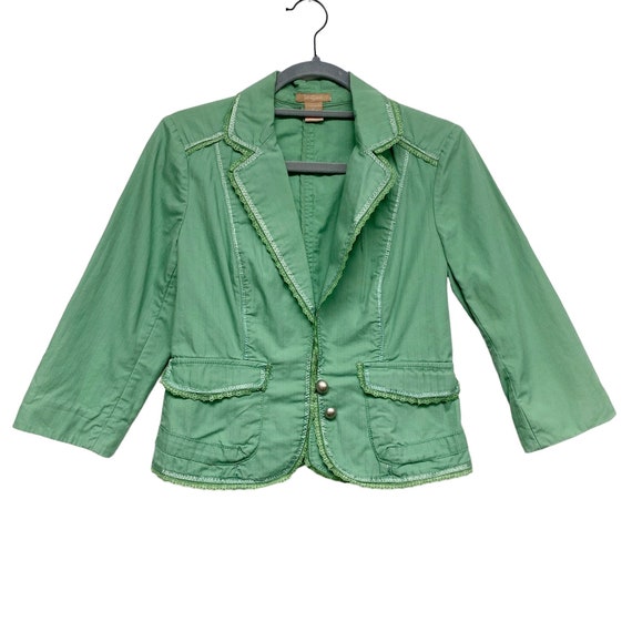 Vintage Forever 21 Womens Size S Green Y2K Blazer