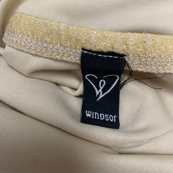Vintage Windsor Womens Size M gold Ombre Straples… - image 7