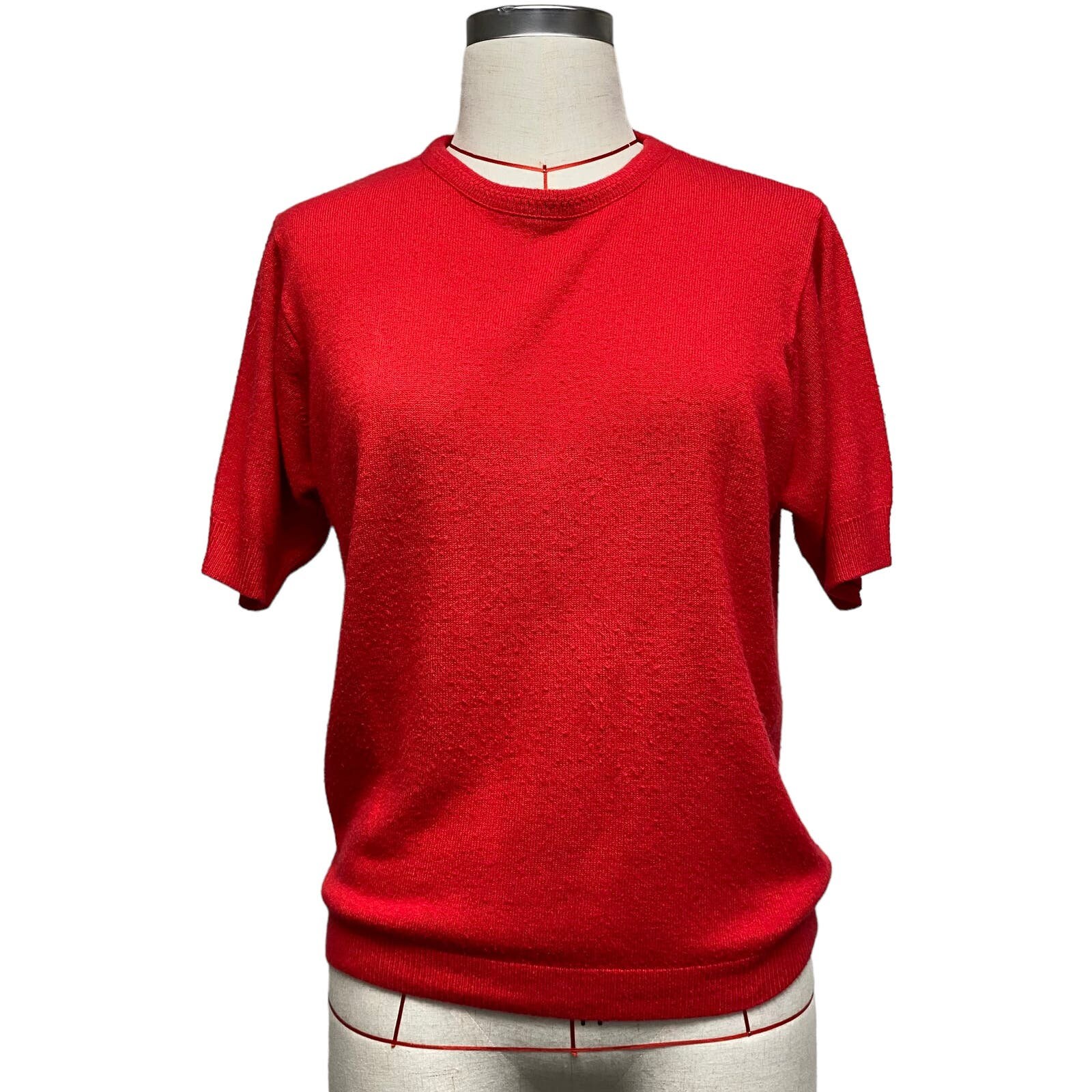 【ULLALA】Anne's Sweet Short Sleeve Women's Fair Red Pascale Short Sleeve Blouse - Red | Levi's® AT